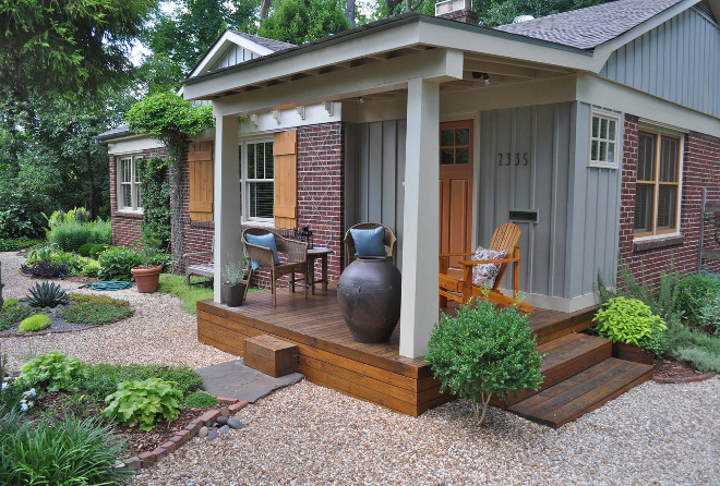 Brick House and siding paint color ideas. The siding paint color of this brick exterior home is Sherwin Williams Fenland SW7544. Trim paint color is Benjamin Moor Bleeker Beige HC-80. #SherwinWilliamsFenlandSW7544 #BenjaminMoorBleekerBeigeHC80 Bruce Clodfelter and Associates