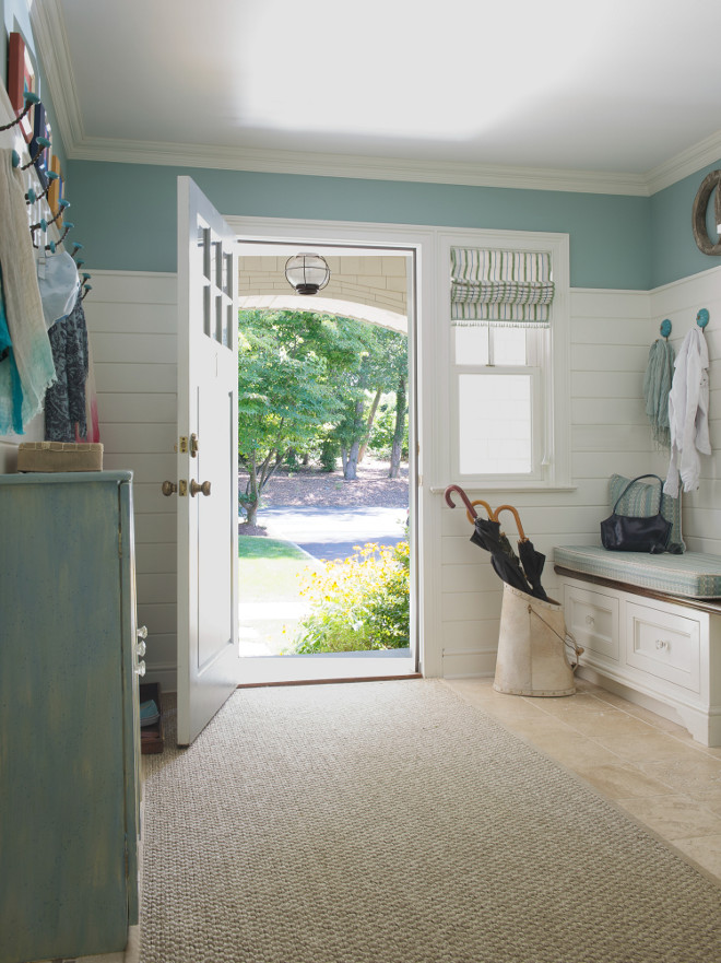 Mudroom shiplap wainscoting. Mudroom shiplap wainscoting height. Mudroom shiplap wainscoting design. Mudroom shiplap wainscoting dimensions. Mudroom shiplap wainscoting #Mudroomshiplapwainscoting #Mudroom #shiplapwainscoting #Mudroomshiplap #wainscoting Dalia Canora Design. 