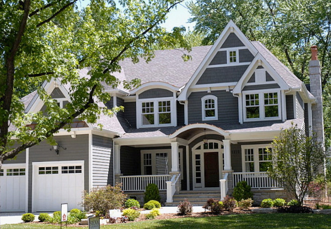 Benjamin Moore Amherst Gray. Benjamin Moore Amherst Gray Exterior Paint Color. Home Exterior Benjamin Moore Amherst Gray #BenjaminMooreAmherstGray Siena Custom Builders, Inc.