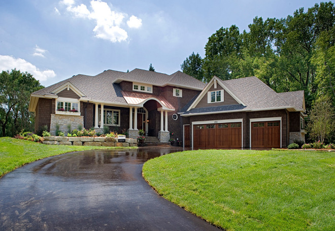 Brown Shingle Home. Brown Shingle Home Exterior. Brown Shingle Home Paint Color. Brown Shingle Home Exterior Paint Color #BrownShingleHome Pillar Homes.