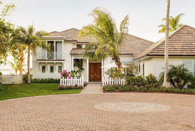 Exterior Photos HGTV Dream Home 2016. Home Exterior Pictures From HGTV Dream Home 2016. Exterior Pictures From HGTV Dream Home 2016. The exterior of the house is now painted in "Glidden Swan White" and "Glidden Blue Light". #Pictures #HGTVDreamHome2016