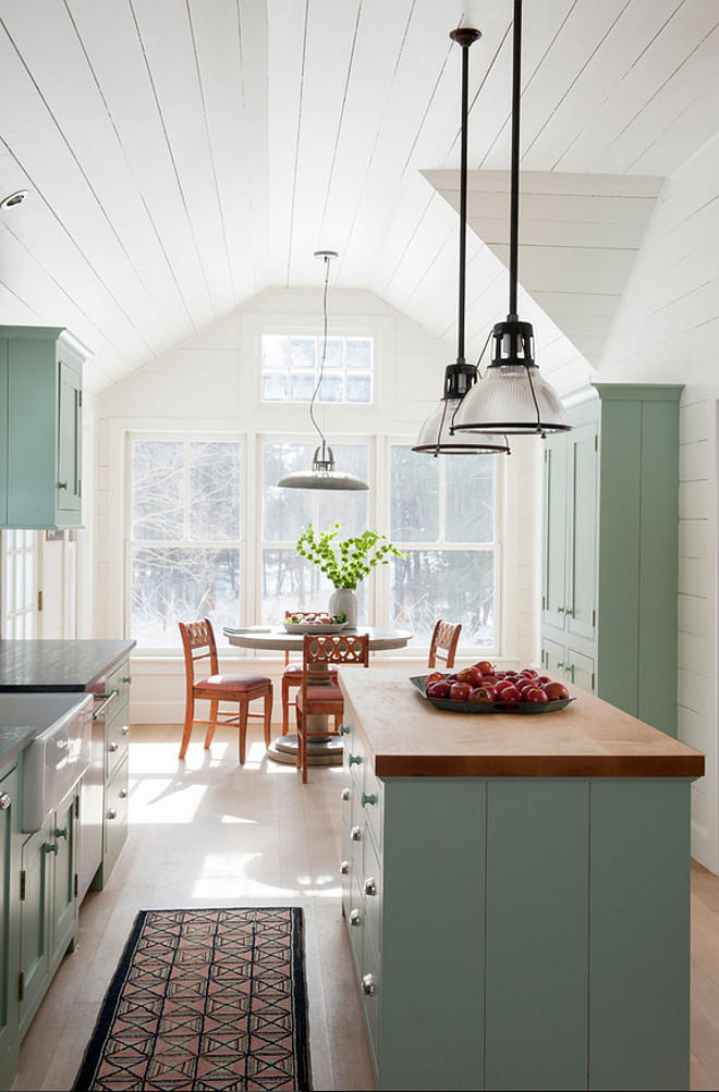 Farrow and Ball Green Blue. Farrow and Ball Green Blue Paint Color. Cabinet paint color is Farrow and Ball Green Blue #FarrowandBallGreenBlue Rafe Churchill.