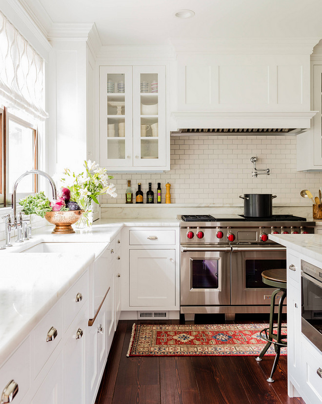 Kitchen Backsplash tile and grout. The kitchen backsplash tile is Ann Sacks and the grout is by TEC. #Kitchenn #Backsplash #Tile #Grout K.Marshall Design Inc.