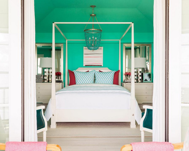 The covered balcony off the master suite creates a private sanctuary, an extension of the bedroom designed to take advantage of the beautiful water views.