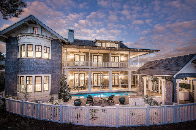 Fenced backyard with pool. 30avibe Photography.