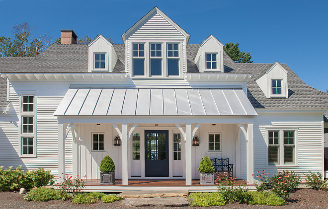 Blue Door. Blue Door Paint Color. Blue Front Door. Blue Front Door Paint Color #BlueFrontDoor Banks Design Associates, LTD & Simply Home