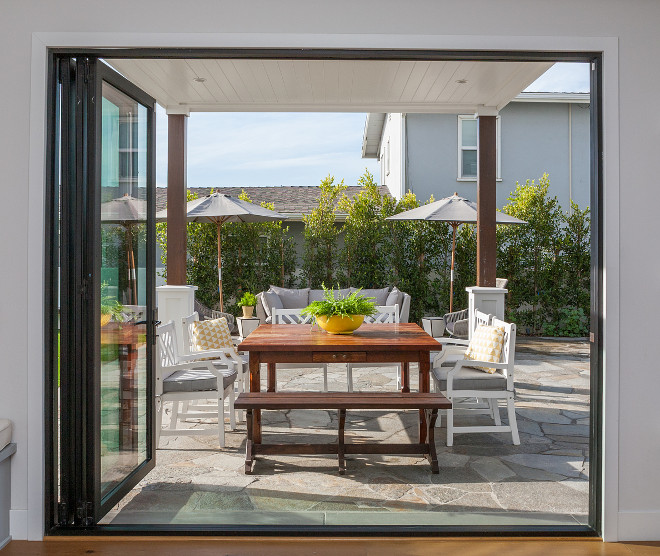 Folding Patio Door. Folding Patio Doors. Folding Patio Door Home Design Photos and Ideas. #FoldingPatioDoor Jasmine Roth.