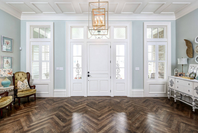 Herringbone wood floor. Herringbone wood floor types. Herringbone wood flooring is Hickory. Herringbone wood floor. #Herringbonewoodfloor #Herringbonewoodflooring Artisan Signature Homes.