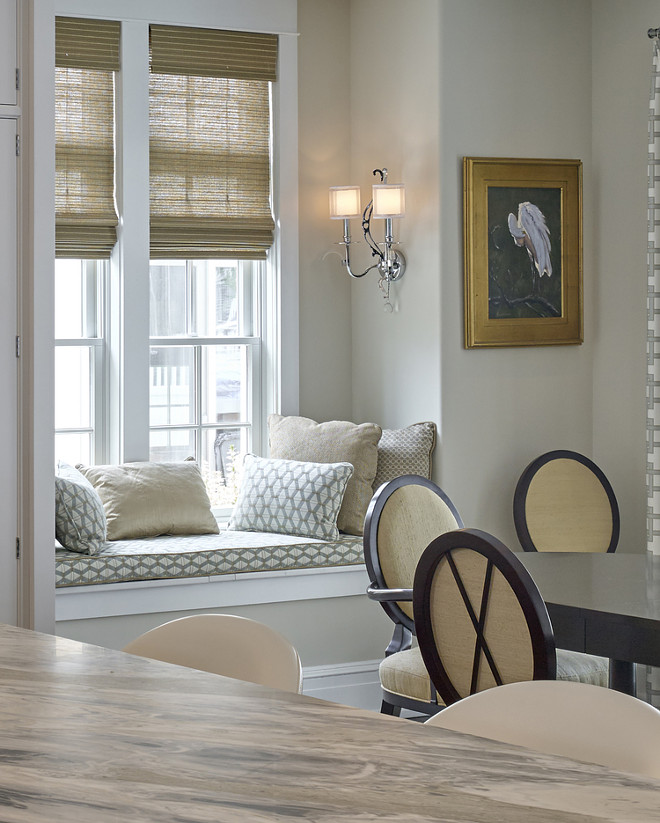 Kitchen window seat. Megan Gorelick Interiors