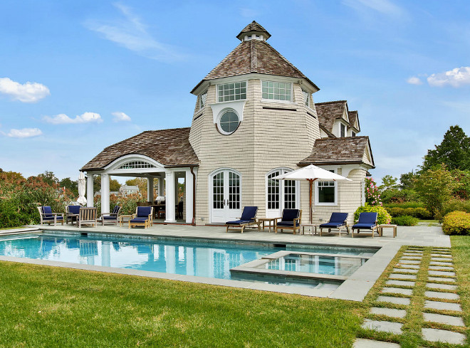 Pool House. Pool House design ideas and photos. Pool House design ideas and photos #PoolHouse