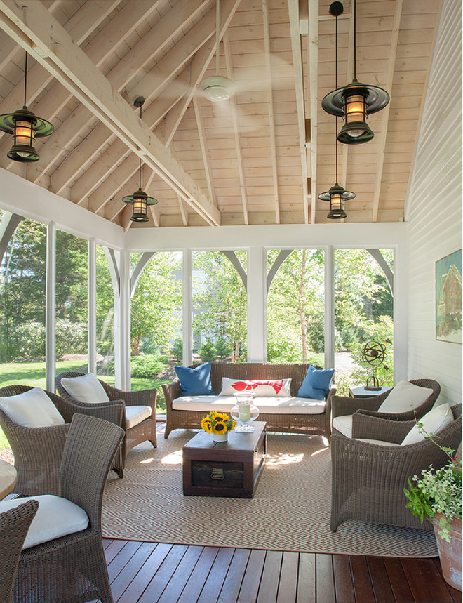 Screened in porch. Screened-in porch. Screened in porch #Screenedinporch. Banks Design Associates