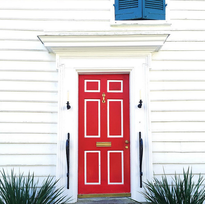 Best Red Door Paint Color. Benjamin Moore Heritage Red HC-181. Red Door Paint Color Benjamin Moore Heritage Red. Benjamin Moore Heritage Red HC-181 is a true red and perfect for front doors. #BenjaminMooreHeritageRedHC181 #RedDoor #RedDoorPaint #RedDoorPaintColor #BenjaminMooreHeritageRed #BenjaminMooreRed #BenjaminMoorePaint Colors Via The Cassina Group Real Estate