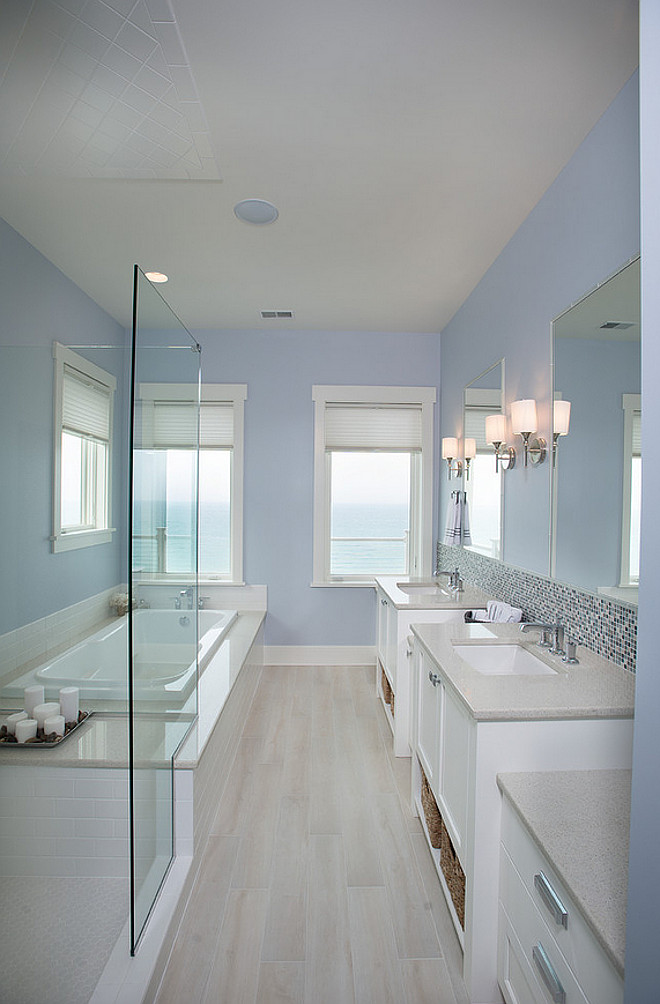 Benjamin Moore Silver Mist. Benjamin Moore Silver Mist. Blue paint color Benjamin Moore Silver Mist. Blue bathroom Benjamin Moore Silver Mist #BenjaminMooreSilverMist Mike Schaap Builders