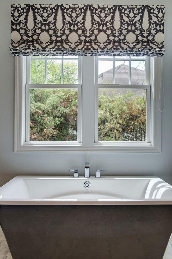 Black Bathtub. Black and white Bathtub. Black Bathtub. Black Bathtub #BlackBathtub Grace Hill Design. Gordon James Construction.