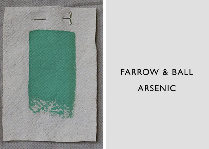 Green Paint Colors, Farrow & Ball Arsenic