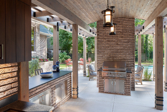 Outdoor Kitchen. Outdoor Kitchen. Outdoor Kitchen. Covered Outdoor Kitchen. Outdoor Kitchen Covered Outdoor Kitchen #OutdoorKitchen #CoveredOutdoorKitchen Francesca Owings Interior Design