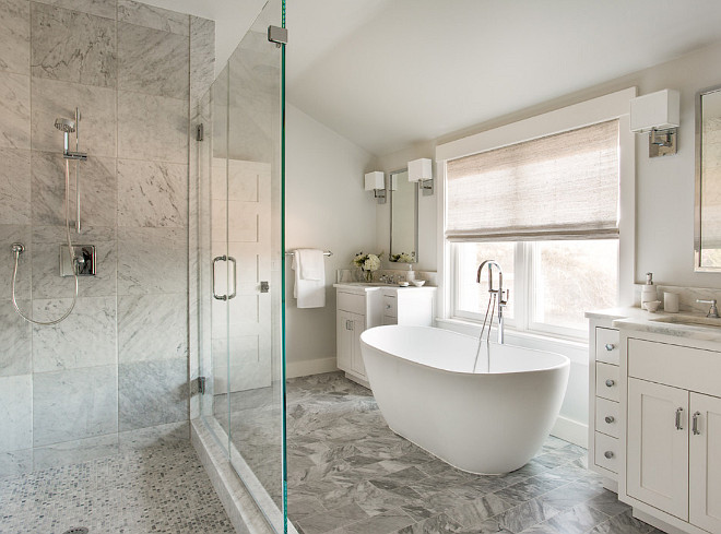 Pale gray bathroom. Timeless color scheme for bathrooms. Pale gray bathroom color scheme. #Palegraybathroom #Palegraybathroomcolorscheme #bathroomcolorscheme #palegray #graybathroom