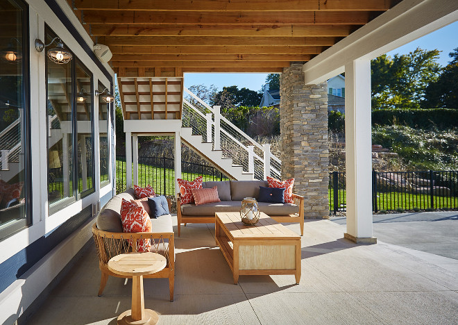 Under deck patio. Under deck patio ideas. Under deck patio. Under deck patio layout. Under deck patio #Underdeckpatio Mike Schaap Builders