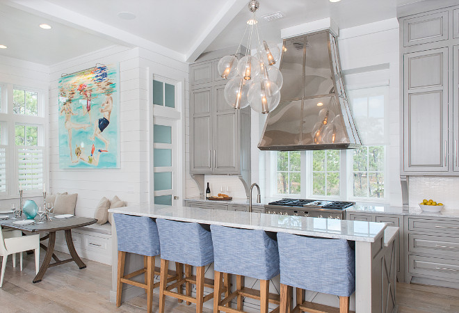 Kitchen Breakfast Nook. Kitchen Breakfast Nook Layout. Kitchen Breakfast Nook Ideas. Kitchen opens to Breakfast Nook. #KitchenBreakfastNook #Kitchen #BreakfastNook Interiors by Courtney Dickey of TS Adams Studio.