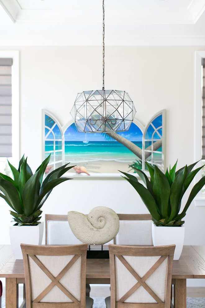 Dining Room Lighting. Worlds Away Rozz Clear Glass UFO with Antique Brass. Dining Room lighting ideas Worlds Away Rozz Clear Glass UFO with Antique Brass #Diningroomlighting #lighting #diningroom #WorldsAway #RozzClearGlassUFOwithAntiqueBrass Patterson Custom Homes. Brandon Architects, Inc. 