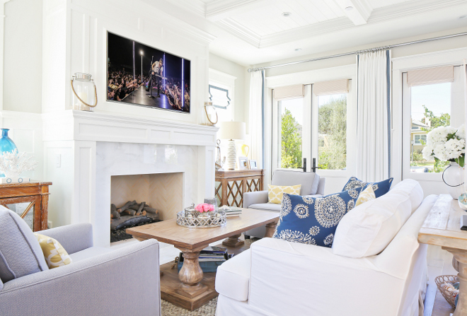 Living room furniture and decor. The living room furniture and decor was provided by interior designer, Trish Steele of Churchill Design. #livingroom #furniture #decor #livingroomfurniture #livingroomdecor Patterson Custom Homes. Interiors by Trish Steele, Churchill Design. 