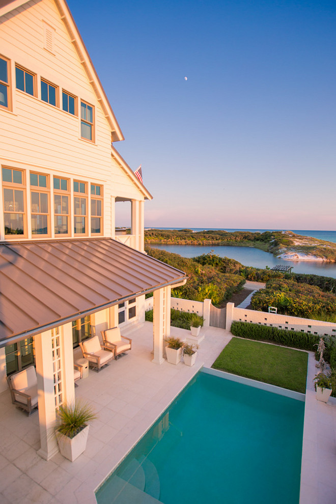 Beach house backyard. Beach house backyard planing. Beach house backyard plan. This beach house backyard was planed to keep the natural vegetation as much as possible. #Beachhouse #Backyard #Beachhousebackyard T.S. Adams Studio, Architects