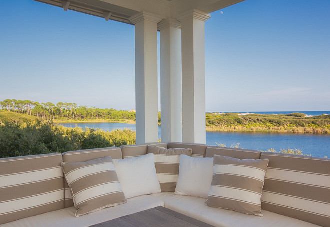 Porch sectional. Taylor and Kelly Interiors