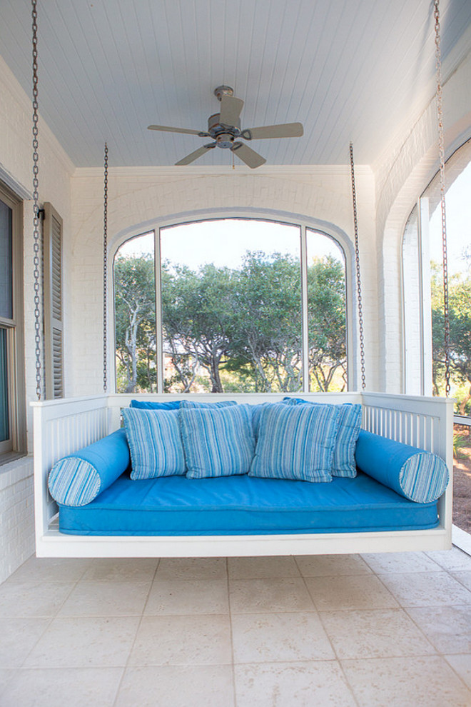 Porch swing cushions. Porch swing cushions. Porch swing cushions. Porch swing cushion ideas. Porch swing cushion fabric. #Porchswingcushions #Porchswing #cushions #swing Taylor and Kelly Interiors