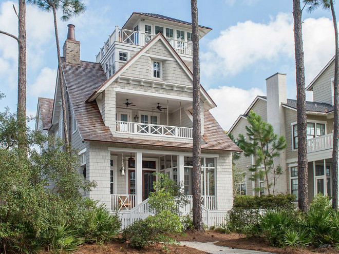 Vacation Home Exterior. Beach house Vacation Home. Vacation Home Exterior Ideas. #VacationHome ##VacationHomeexterior #VacationHomeideas #VacationHomeplans #VacationHomes Interiors by Courtney Dickey of TS Adams Studio.