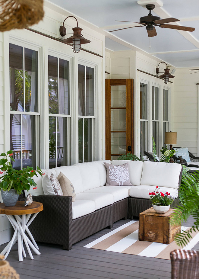 Back Porch. Back Porch Furniture and decor. Back Porch #BackPorch #Porch #Furniture Charleston Home and Design