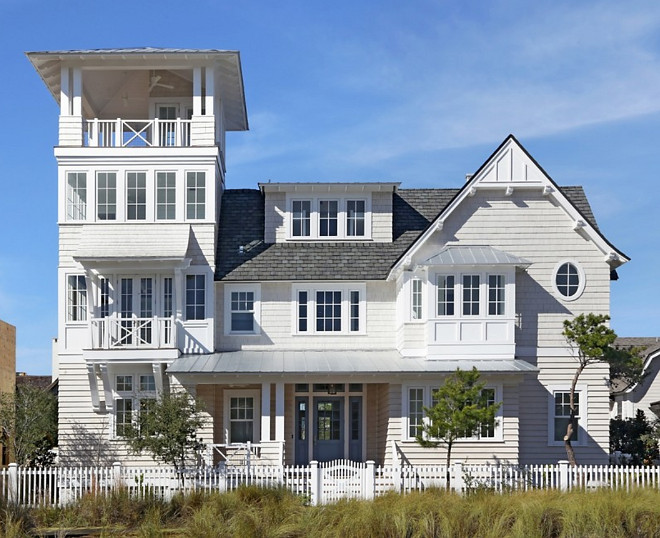 Florida Beach House. Shingled Florida Beach House. Florida Beach House #Florida #BeachHouse Corestruction