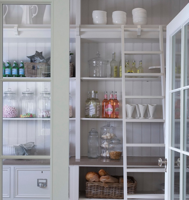 Kitchen pantry countertop. Pantry Countertop. The Pantry Countertop is gray quartz. Pantry Countertop ideas # Pantry #Countertop #PantryCountertop #quartz Hayburn & Co. 