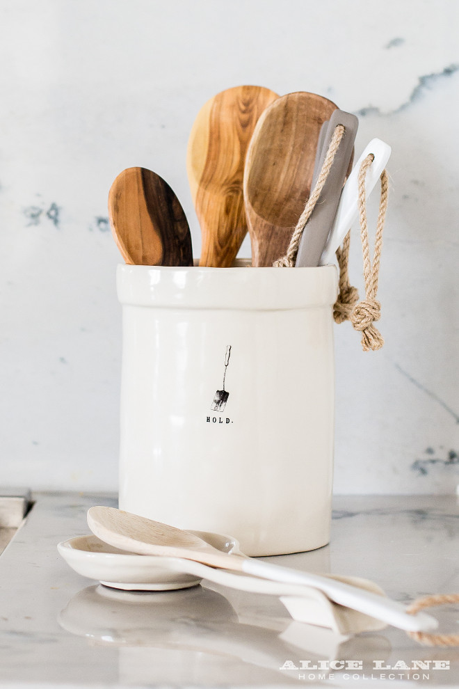 Kitchen utensil holder. The Kitchen utensil holder is from Alice Lane Home - $37.00 #Utensils #Kitchenutensilholder #utensilholder Alice Lane Home