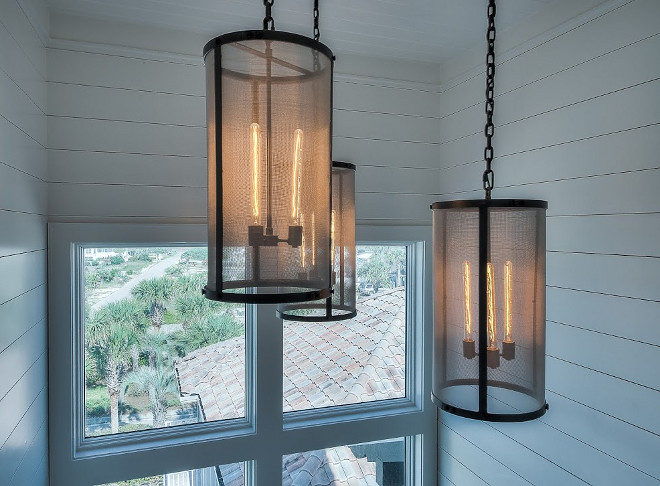 Restoration Hardware Pendants. The Morar Group.