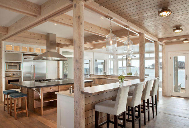 Post And Beam Kitchen. Post And Beam Kitchens. Modern Post And Beam Kitchen. Modern Post And Beam Kitchens #ModernKitchen #PostAndBeamKitchen #PostAndBeam #Kitchen #ModernPostAndBeamKitchen Michael Greenberg & Associates.