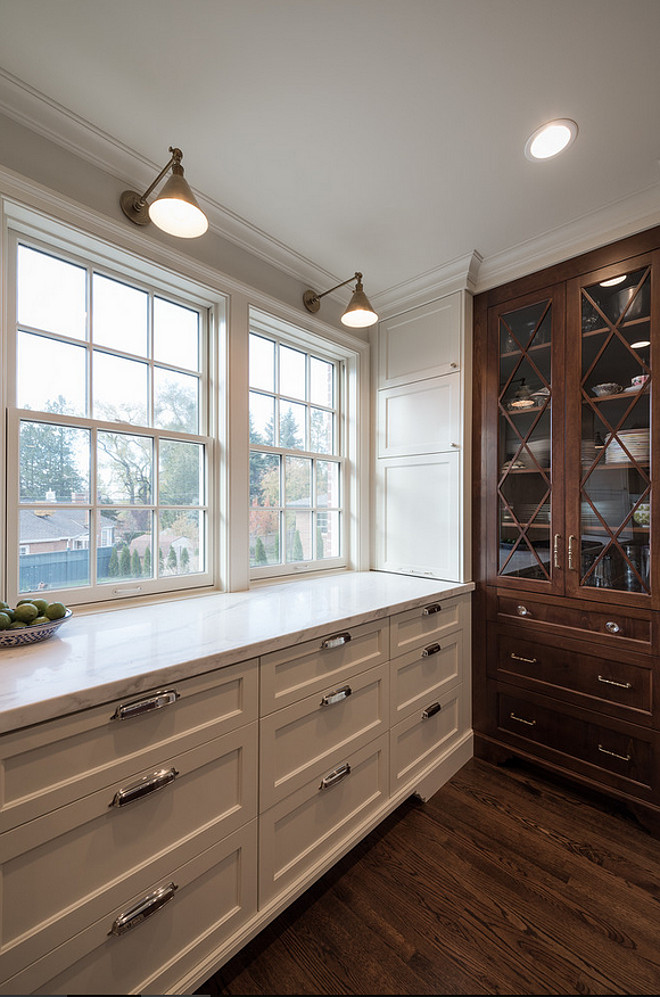 Mixing kitchen cabinet hardware finishes. How to mix kitchen cabinet hardware finishes. Kitchen cabinet hardware can be different from the island or buffet style cabinet like we see here, but their finish need to complement each other. Northstar Builders, Inc