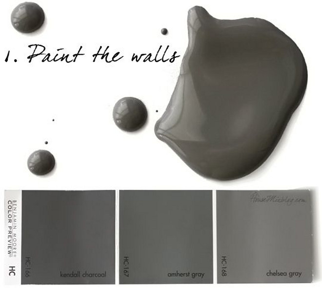 No fail charcoal paint colors