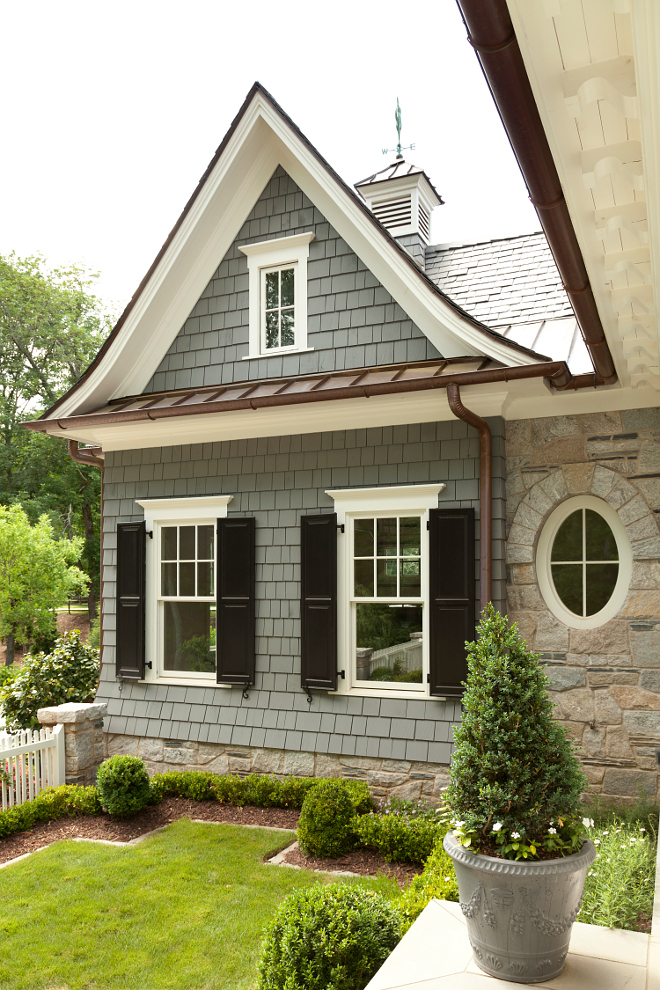 Bluestone exterior. Bluestone siding. Bluestone exterior ideas. Bluestone used on exterior of this home. #Bluestone #homeexterior #Bluestoneexterior #homes T.S. Adams Studio. Interiors by Mary McWilliams from Mary Mac & Co.