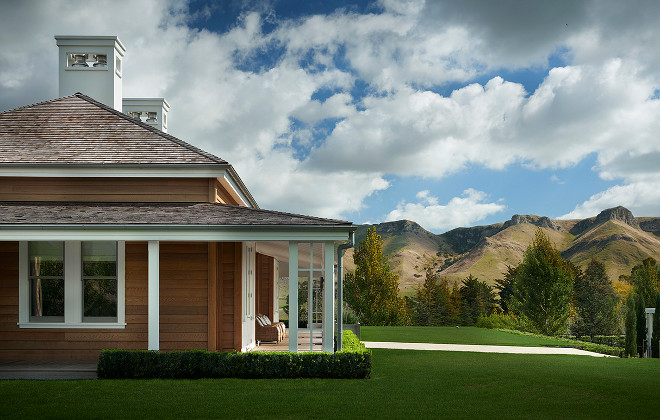 Backyard. Backyard. Porch opens to backyard. #Backyard Christian Anderson Architects