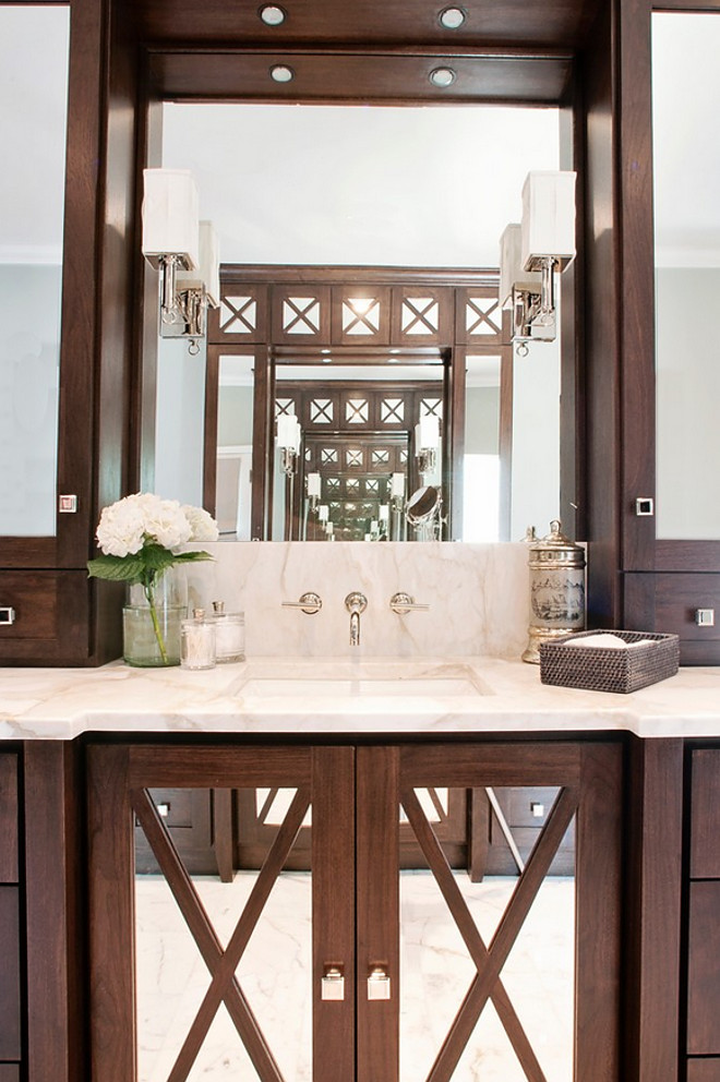 Bathroom Mirrored Cabinet Door. Bathroom Mirrored Cabinet Doors. Bathroom Mirrored Cabinet Door ideas. #Bathroom #MirroredCabinetDoor #CabinetDoor BRADSHAW DESIGNS LLC