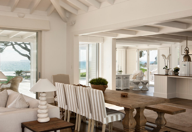 Beach house interiors. This is the true feel of a beach house. Beach house interiors #Beachhouse #Interiors #Beachhouseinteriors Christian Anderson Architects