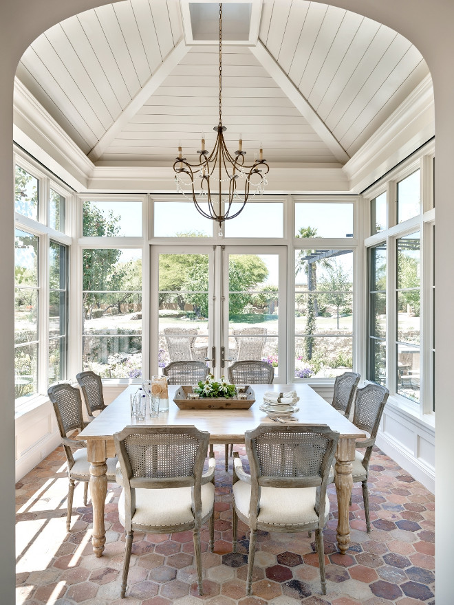 Breakfast room shiplap ceiling. Breakfast room shiplap ceiling and windows. Breakfast room shiplap ceiling ideas. Breakfast room shiplap ceiling. #Breakfastroom #shiplapceiling #shiplap #ceiling