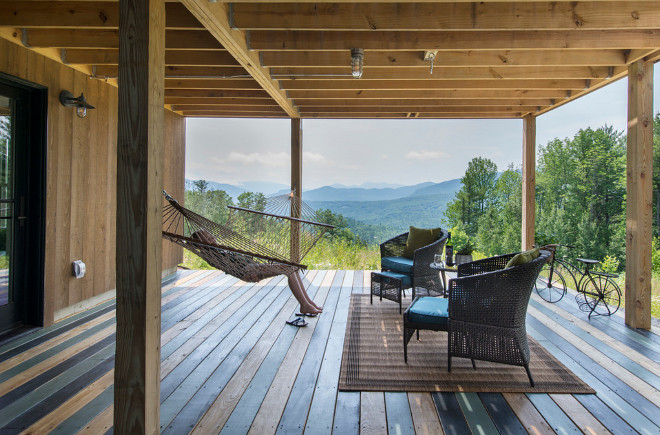 Deck. Rustic deck. Deck is natural cedar and the stain is from Olympic. Rustic deck stain. #Deckstain #Deck #RusticDeck Caldwell & Johnson Custom Builders & Remodelers