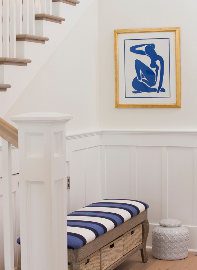 Henri Matisse Art in Foyer. Beautiful Henri Matisse Art in foyer. #HenriMatisse #Matisse #foyer #art Flagg Coastal Homes