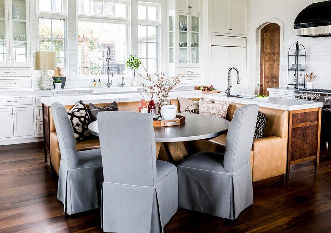 Kitchen island banquette. Kitchen island banquette layout. Kitchen island banquette. Kitchen island banquette #Kitchenislandbanquette #Kitchenisland banquette Hyrum McKay Bates Design, Inc.