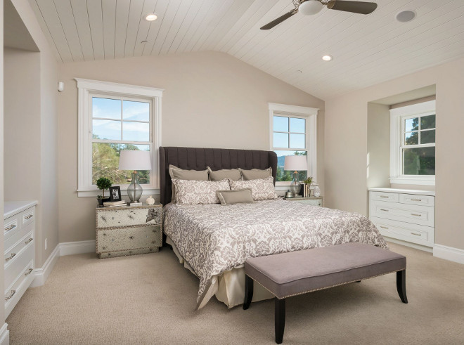 Master Bedroom built-in. Master Bedroom built-ins. Master Bedroom built-in dresser in window nook. Great idea. Master Bedroom built-in dressers in window nook #MasterBedroom #builtindresser #builtin #nook