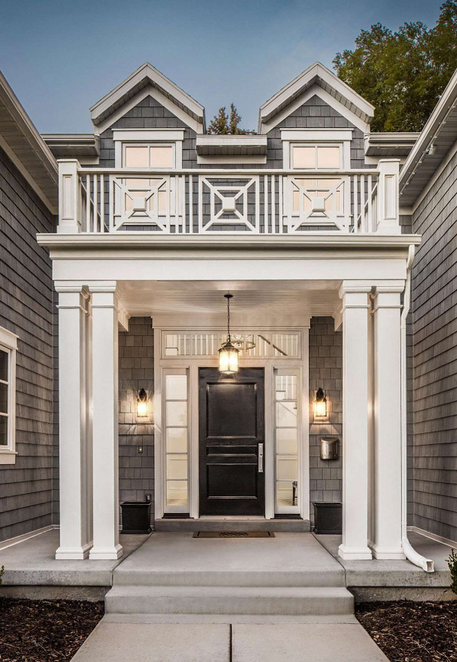 Portico railing design. Portico railing design. Custim Portico railing design. Portico railing design #Portico #railing Fox Group Construction.