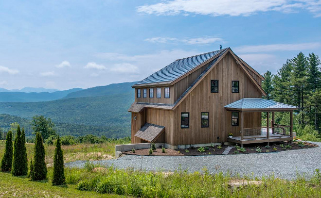 Rustic Mountain Home. Rustic with wood siding. Mountain Home. Rustic Mountain Home #RusticMountainHome Caldwell & Johnson Custom Builders & Remodelers