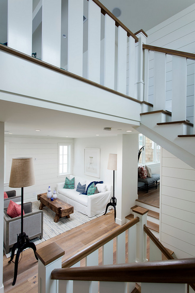 Shiplap walls. Staircase shiplap. Staircase shiplap walls. Staircase shiplap walls. White Staircase shiplap walls. #Staircaseshiplapwalls #Staircase #shiplapwalls #shiplap #walls Blackband Design