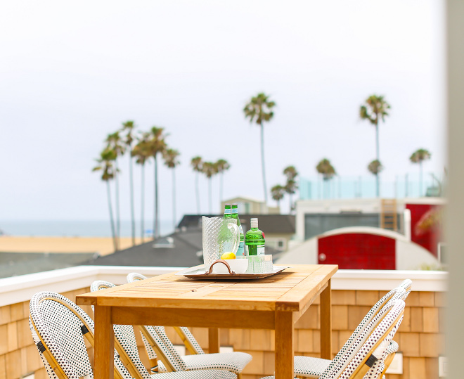 Beach House Roof Deck. This deck allows for stunning views of Newport Beach. Winkle Custom Homes. Melissa Morgan Design. Ryan Garvin Photography